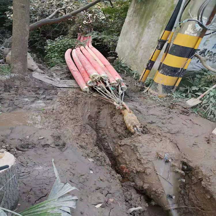 荆门武湖水厂管道拖拉管